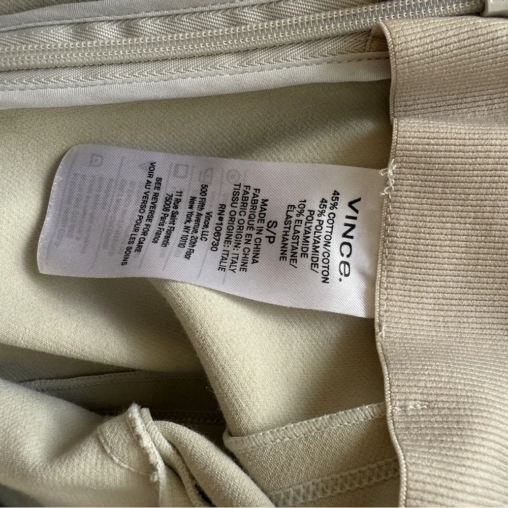 Vince Stitch Front Seam Ponte Legging - Picture 8 of 9